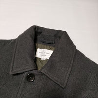 STILL BY HAND WOOL TWILL バルカラーコート 中綿 シンサレート 定価51840円 CO0583 コート チャコールグレー メンズ スティルバイハンド【中古】4-1028A∞