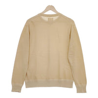 STILL BY HAND プレーティング編みコットンニット 定価17280円 KN0371 セーター ニット ベージュ メンズ スティルバイハンド【中古】5-0312M∞