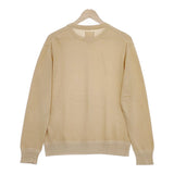 STILL BY HAND プレーティング編みコットンニット 定価17280円 KN0371 セーター ニット ベージュ メンズ スティルバイハンド【中古】5-0312M∞