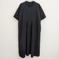 gungendo 24106602 木陰刺繍ワンピース岩桔梗 定価39600円 ワンピース 24SS ブラック ネイビー レディース 群言堂【中古】4-0802S♪