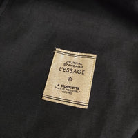 JOURNAL STANDARD L'essage 未使用 リノリオグログランジャケット 24SS ブラック レディース ジャーナルスタンダードレサージュ【中古】4-0802M♪