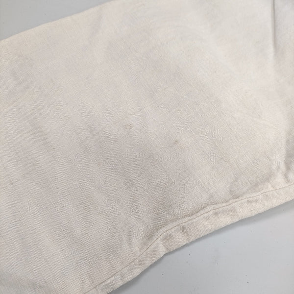 nest Robe 01161-1074 ノーカラー 長袖 リネン ブラウス シャツ オフホワイト ネストローブ 5-0516M 243975 nest Robe 01161-1074 ノーカラー 長袖 リネン ブラウス シャツ