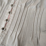 GRACE CONTINENTAL 04116901 サイズ36 フリル ノーカラージャケット ベージュ レディース グレースコンチネンタル【中古】4-1223M♪