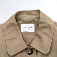 BEAUTY&YOUTH/UNITED ARROWS 撥水加工ステンカラーコート コットンナイロン 定価23100円 16251394175 コート ベージュ レディース ビューティ&ユース/ユナイテッドアローズ【中古】5-0516M△
