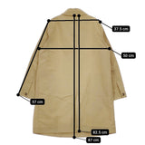BEAUTY&YOUTH/UNITED ARROWS 撥水加工ステンカラーコート コットンナイロン 定価23100円 16251394175 コート ベージュ レディース ビューティ&ユース/ユナイテッドアローズ【中古】5-0516M△