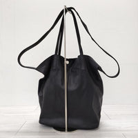 Morphee 3WAY MEDIUM TOTE ブラック 定価30800円 レザーバッグ 革 トートバッグ ブラック レディース モルフェ【中古】4-1008G◎