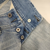 DIESEL W27 L32 LAMBRY WASH008GI フレアジーンズ 加工 デニムパンツ ライトブルー レディース ディーゼル【中古】5-0101G∞