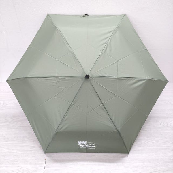 Traditional Weatherwear 新品 晴雨兼用 折り畳み 傘 カーキ レディース トラディショナルウェザーウェア【中古】4-0904G◎