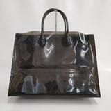 J.B.ATTIRE Paris bag パリスバッグ クリア トートバッグ ブラック レディース ジェービーアタイア【中古】4-0814G♪