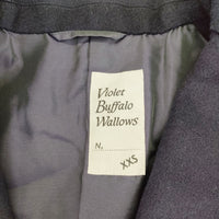 Violet Buffalo Wallows ウール カシミヤ混 XXS チェスターコート ネイビー レディース ヴァイオレットバッファローワローズ【中古】4-1101T▲