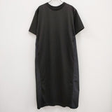 CONVERSE TOKYO BACK GATHER DOCKING DRESS 定価15900円 A2843UA008 ワンピース ブラック レディース コンバーストウキョウ【中古】4-0807S♪