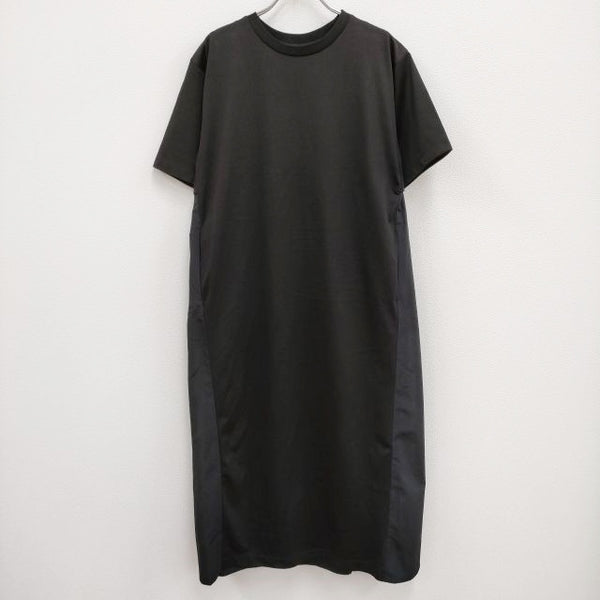 CONVERSE TOKYO BACK GATHER DOCKING DRESS 定価15900円 A2843UA008 ワンピース ブラック レディース コンバーストウキョウ【中古】4-0807S♪