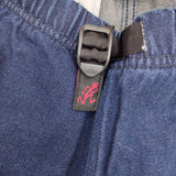 Gramicci デニム マジックテープ付き コットン クロップドパンツ ネイビー レディース グラミチ【中古】5-0405M∞