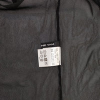 VIVIENNE TAM パワーネット シースルー ブラウス シャツ ブラック レディース ヴィヴィアンタム【中古】5-0326M∞