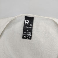 R&D.M.Co- リネン ローブ 羽織 ガウン コート オフホワイト レディース オールドマンズテーラー【中古】5-0410M∞