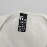 R&D.M.Co- リネン ローブ 羽織 ガウン コート オフホワイト レディース オールドマンズテーラー【中古】5-0410M∞