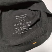 45R/45rpm モックネック コットン 長袖Ｔシャツ カットソー ロンＴ ブラック レディース フォーティーファイブアールピーエム【中古】4-0916M∞