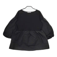 green label relaxing 35121051433 バルーンスリーブ 切替 ブラウス シャツ ブラック レディース グリーンレーベルリラクシング【中古】5-0225M△