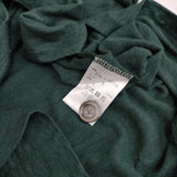 MARGARET HOWELL 578-2168006 サイズ2 LINEN JERSEY POLO リネンニット ポロシャツ グリーン レディース マーガレットハウエル【中古】4-0818S♪