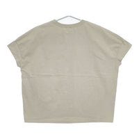 nest Robe 01202-1085-1 度詰天竺パフプルオーバー 製品染め 半袖Ｔシャツ カットソー カーキ系 レディース ネストローブ【中古】5-0724S∞