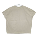 nest Robe 01202-1085-1 度詰天竺パフプルオーバー 製品染め 半袖Ｔシャツ カットソー カーキ系 レディース ネストローブ【中古】5-0724S∞