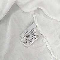 Spick and Span Noble 2WAYストリングスラッフルLSブラウス 21051240512040 ブラウス シャツ ホワイト レディース スピック＆スパン ノーブル【中古】5-0225M△