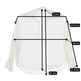 Spick and Span Noble 2WAYストリングスラッフルLSブラウス 21051240512040 ブラウス シャツ ホワイト レディース スピック＆スパン ノーブル【中古】5-0225M△