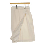 ANAYI フェイクラップ 1019111115002380 サイズ38 スカート アイボリー レディース アナイ【中古】5-0225M△