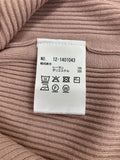 PLST リブニット サイズM 12-1401043 セーター 長袖 ニット ピンク レディース プラステ【中古】5-0225M△