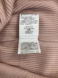 PLST リブニット サイズM 12-1401043 セーター 長袖 ニット ピンク レディース プラステ【中古】5-0225M△