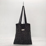 Uhr Spick and Span別注 Spangle Tote Bag スパンコール トートバッグ ブラック レディース ウーア【中古】4-0918G◎