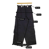 TUKI パジャマパンツ PAJAMAS(SHEETING)  0041 コットン パンツ ブラック レディース ツキ【中古】5-0225G△