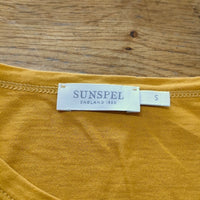 SUNSPEL サイズS コットン 長袖Ｔシャツ カットソー ロンＴ オレンジ レディース サンスペル【中古】4-0909M△