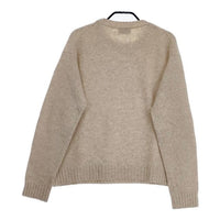 ACNE STUDIOS SAMARA WOOL PAW17 クルーネック ウールセーター サイズXS ニット ベージュ レディース アクネストゥディオズ【中古】4-0927T♪