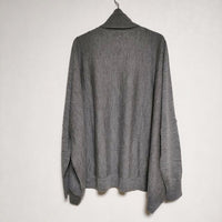 Deuxieme Classe T/N Volume Knit タートルネックボリューム ウールセーター ニット グレー レディース ドゥーズィエムクラス【中古】4-0919T∞