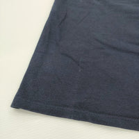 SAINT JAMES T4 無地 ボートネック 長袖Ｔシャツ カットソー ロンＴ ネイビー レディース セントジェームス【中古】5-0305M♪