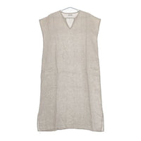 fog linen work リリー フレンチスリーブナイトシャツ 定価15920円 リトアニアリネン ワンピース ベージュ レディース フォグリネンワーク【中古】5-0724S∞