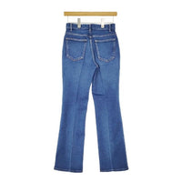 Shinzone 新品 FLARE DENIM 23SMSPA01 定価25300円 フレア センタープレス デニムパンツ ネイビー レディース シンゾーン【中古】5-0104G∞