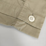 MARGARET HOWELL 578-3153013 SHEER COTTON コットン ブラウス シャツ 23SS ベージュ系 レディース マーガレットハウエル【中古】5-0424M∞