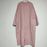 nest Robe UpcycleLino コットンリネン コクーンドレス 01231-1294 ワンピース 23SS ピンク レディース ネストローブ【中古】4-0916M∞