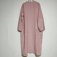 nest Robe UpcycleLino コットンリネン コクーンドレス 01231-1294 ワンピース 23SS ピンク レディース ネストローブ【中古】4-0916M∞