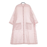 nest Robe UPCYCLELINO サイドオープンシャツワンピース リネンコットン 01221-1040 ワンピース ピンク レディース ネストローブ【中古】5-0321M△