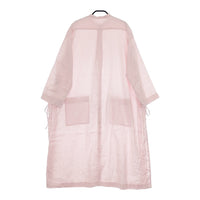 nest Robe UPCYCLELINO サイドオープンシャツワンピース リネンコットン 01221-1040 ワンピース ピンク レディース ネストローブ【中古】5-0321M△