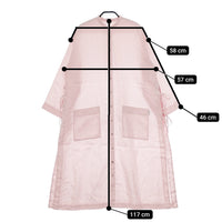 nest Robe UPCYCLELINO サイドオープンシャツワンピース リネンコットン 01221-1040 ワンピース ピンク レディース ネストローブ【中古】5-0321M△