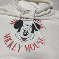 GOOD ROCK SPEED Mickey HOODIE SWEAT ミッキーマウス 製品洗い パーカー 24SS ホワイト レディース グッドロックスピード【中古】4-0916M∞