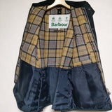 Barbour SL BEDALE ノンワックス 34サイズ 1902187 ビデイル ジャケット ネイビー メンズ バブアー【中古】4-1010T∞