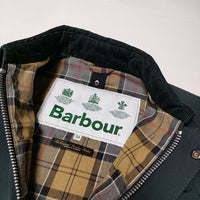 Barbour SL BEDALE ノンワックス 34サイズ 1902187 ビデイル ジャケット ネイビー メンズ バブアー【中古】4-1010T∞