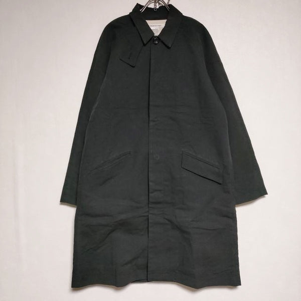 EEL Matenrou Coat E-14193 マテンロウ ステンカラーコート ブラック メンズ イール【中古】4-1010T∞