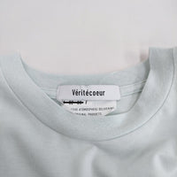 veritecoeur 新品 VCC-448 強撚天竺ショートスリーブTee 定価14300円 半袖Tシャツ 23SS Lグリーン レディース ヴェリテクール【中古】4-0814S♪