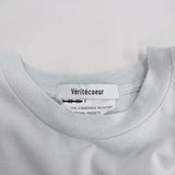 veritecoeur 新品 VCC-448 強撚天竺ショートスリーブTee 定価14300円 半袖Tシャツ 23SS Lグリーン レディース ヴェリテクール【中古】4-0814S♪